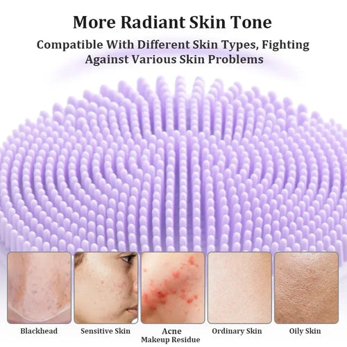electric facial cleansing brush